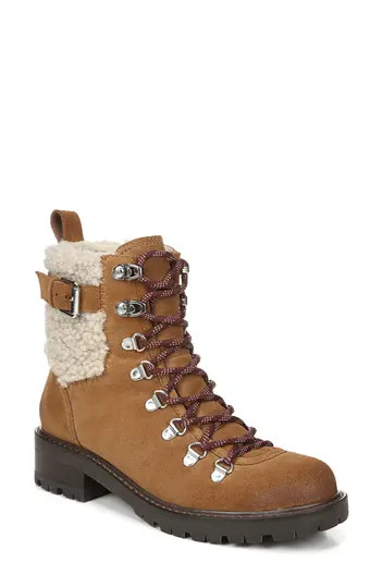 Sam EdelmanTenlee Faux Fur Trim Hiker Boot | Nordstrom Rack