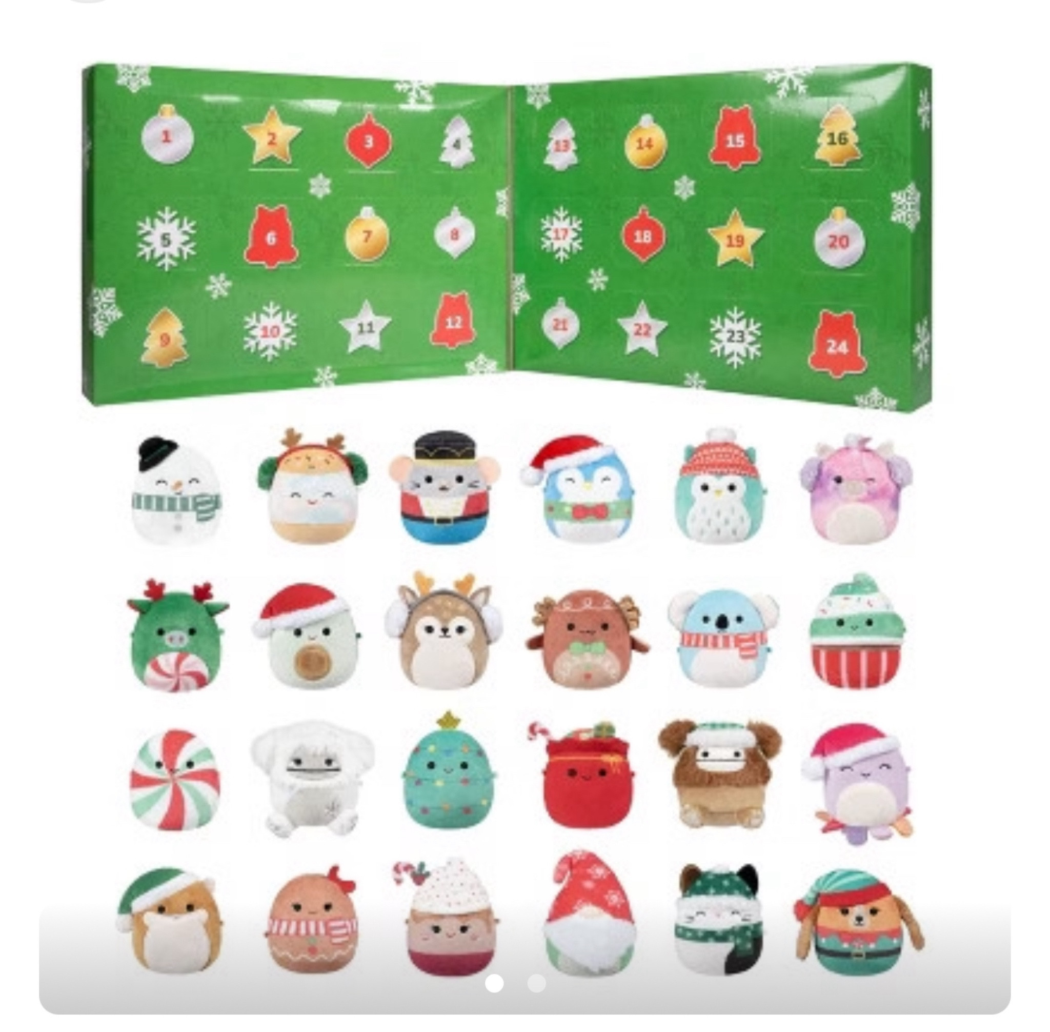 Squishmallow advent calendar ✅

#LTKSeasonal