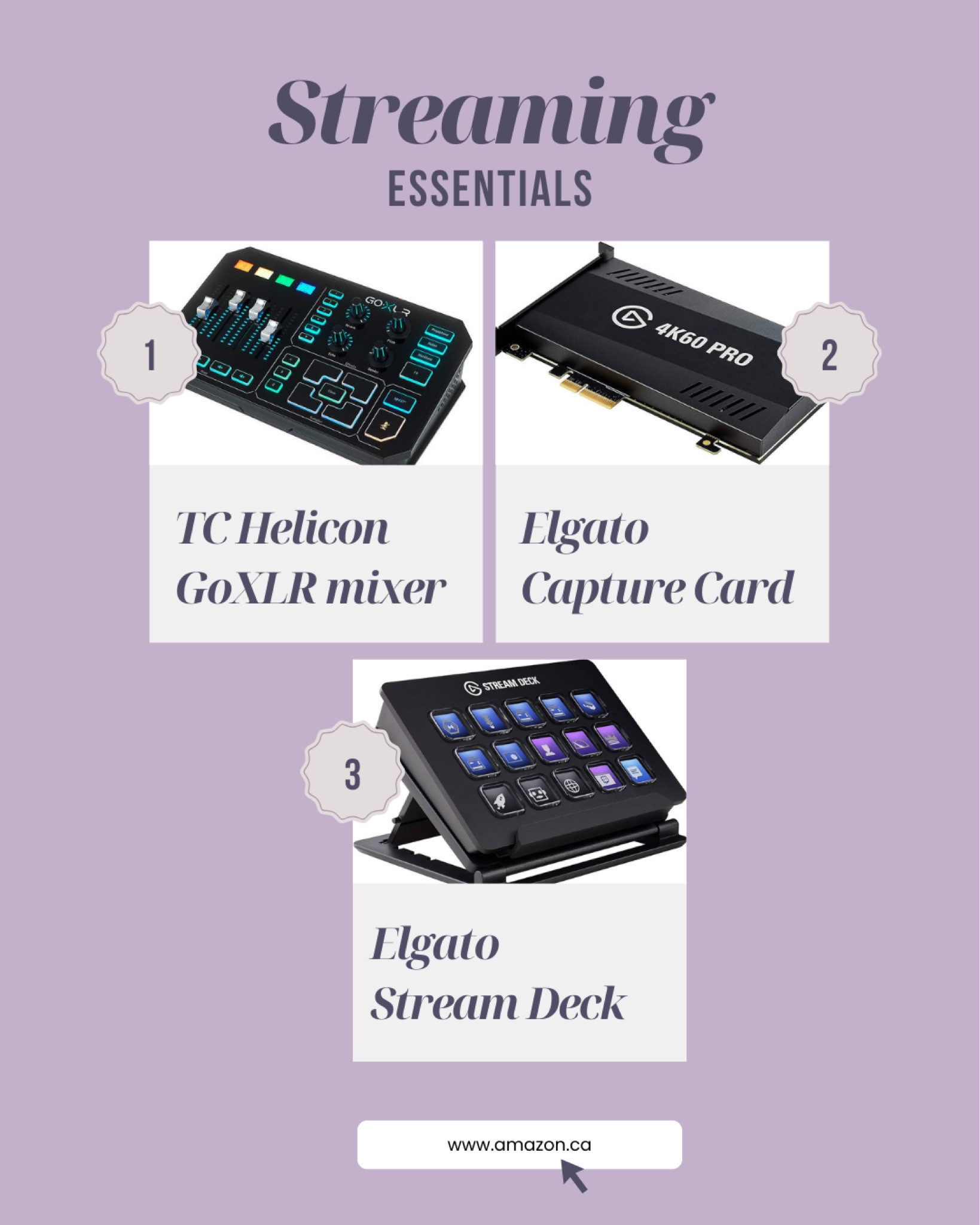 As a partnered Twitch streamer, I have a LOT of tech! These items are by far my essentials when it comes to streaming!