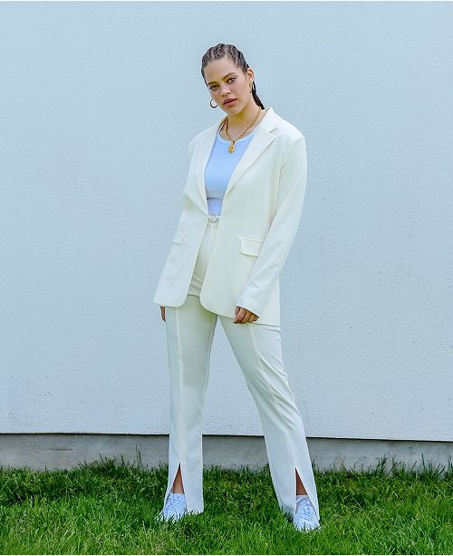 Slit-Front Pants, Created for Macy's | Macys (US)