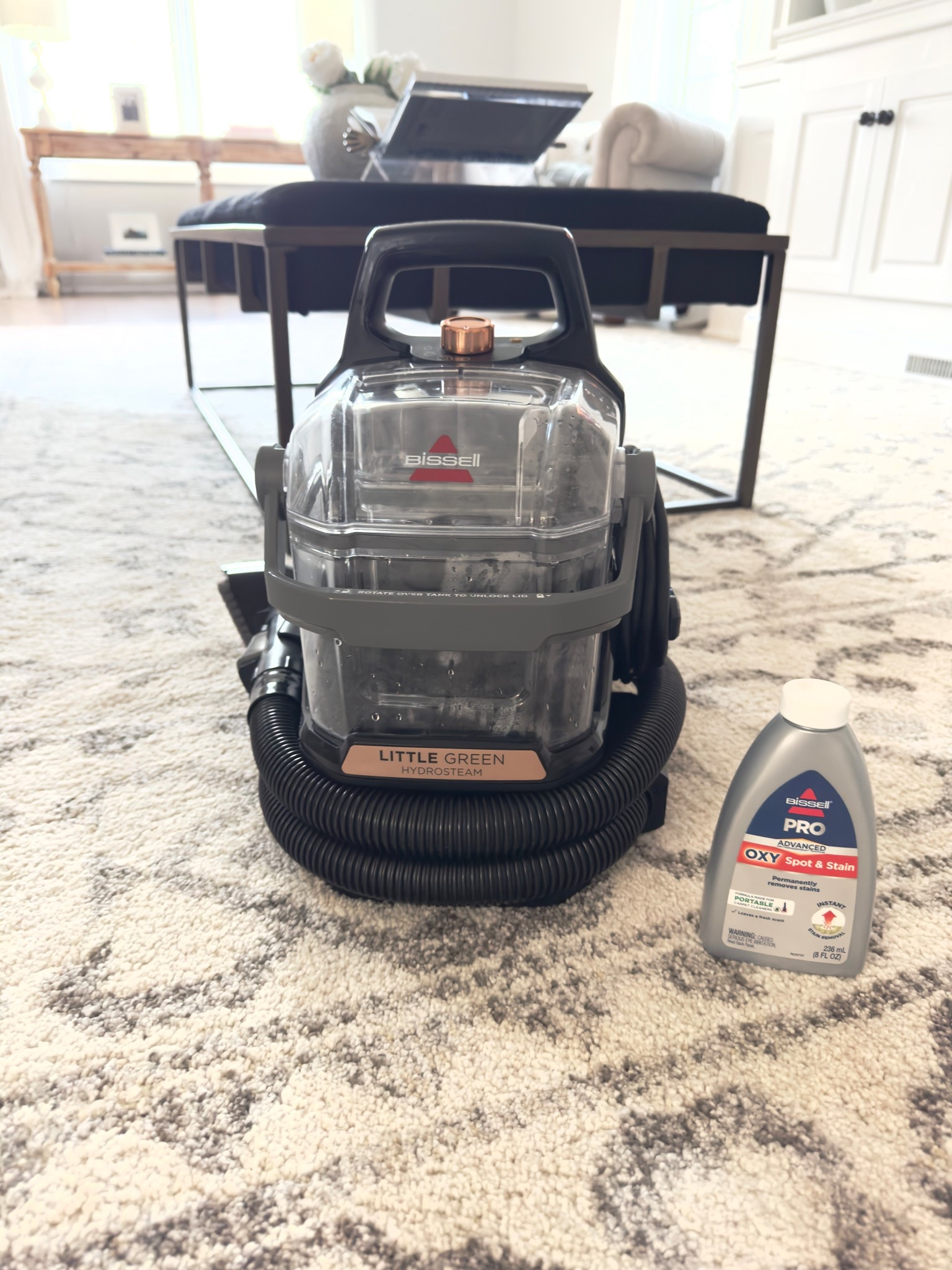 Bissell little green with hydro steam 