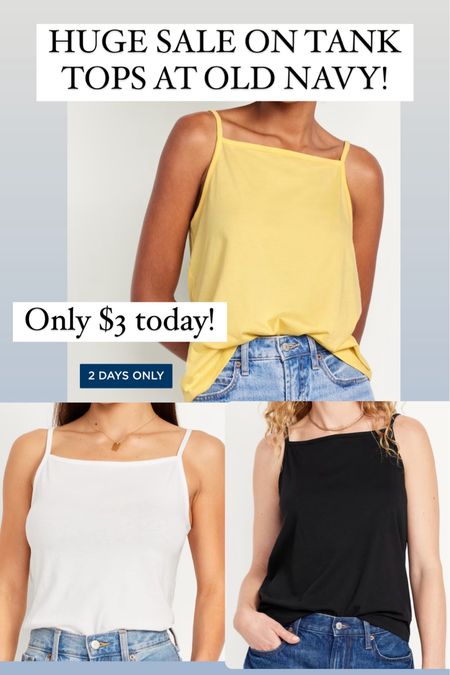 This oversize tank top is only three dollars to Old Navy for women. Perfect essential for anything this summer… Even sleeping! 

#LTKSaleAlert