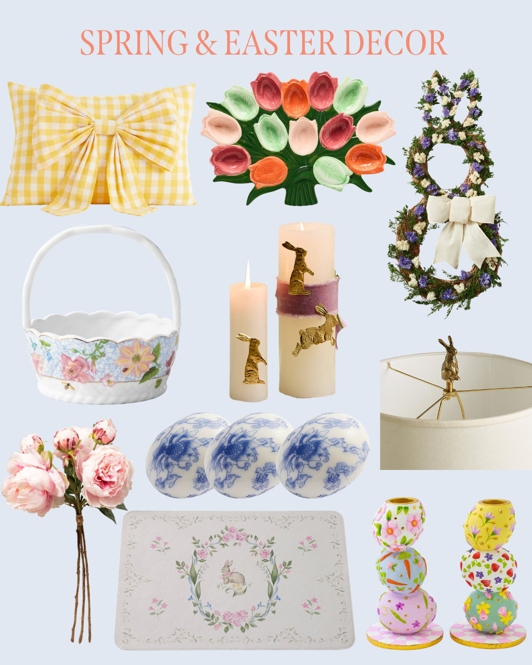 Spring and Easter Decor! more on DoSayGive.com  

 #LTKSeasonal #LTKHome #LTKSaleAlert