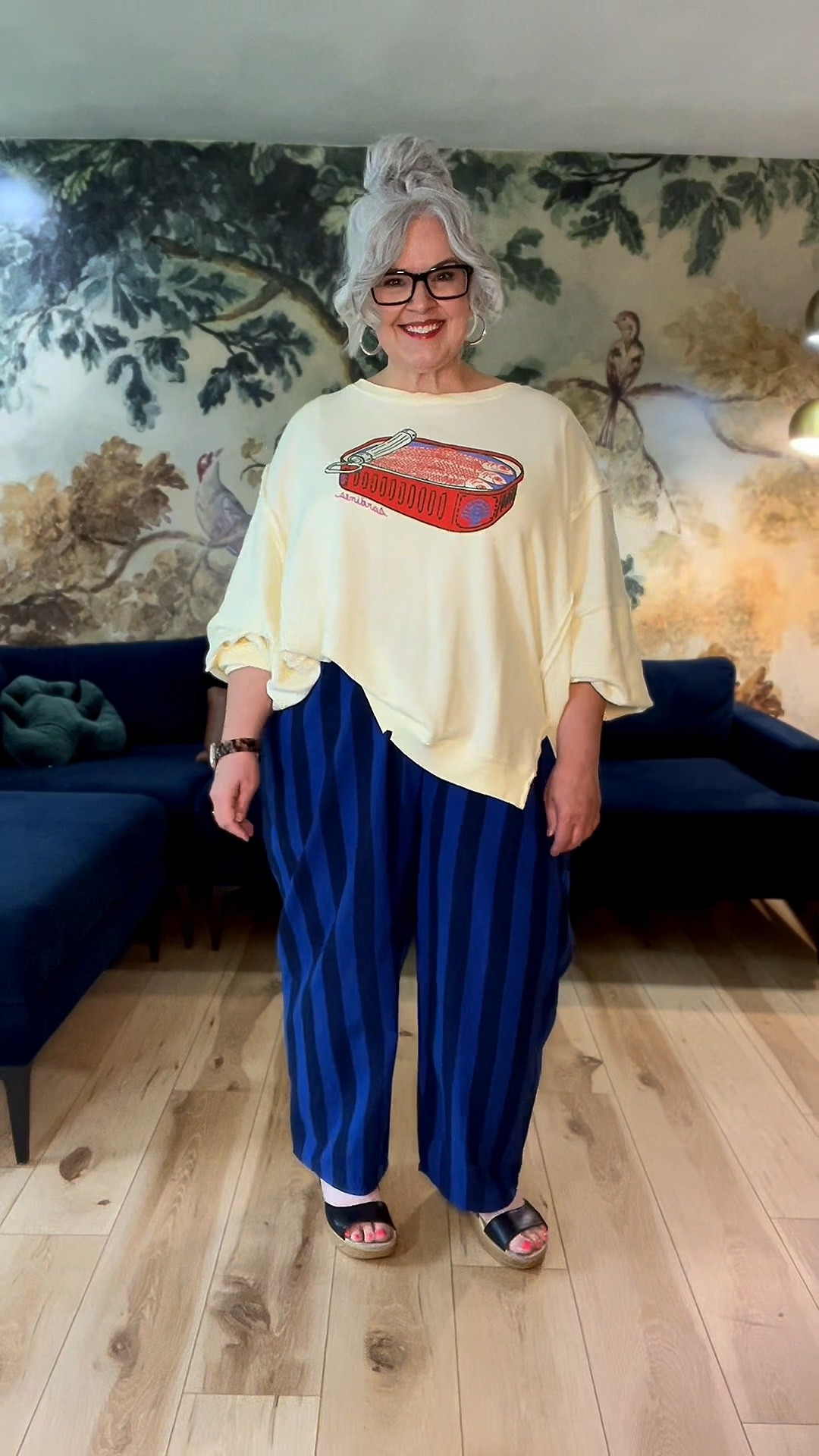 Wearing large in the sweatshirt, it’s SUPER lightweight and oversized, I’ll link similar pants if I can’t find these!

#LTKOver40 #LTKMidsize #LTKootd