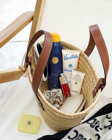 Summer essentials in my Small Loewe Basket Bag

#LTKbeauty #LTKSeasonal