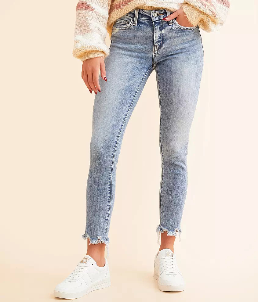Mid-Rise Ankle Skinny Stretch Jean | Buckle