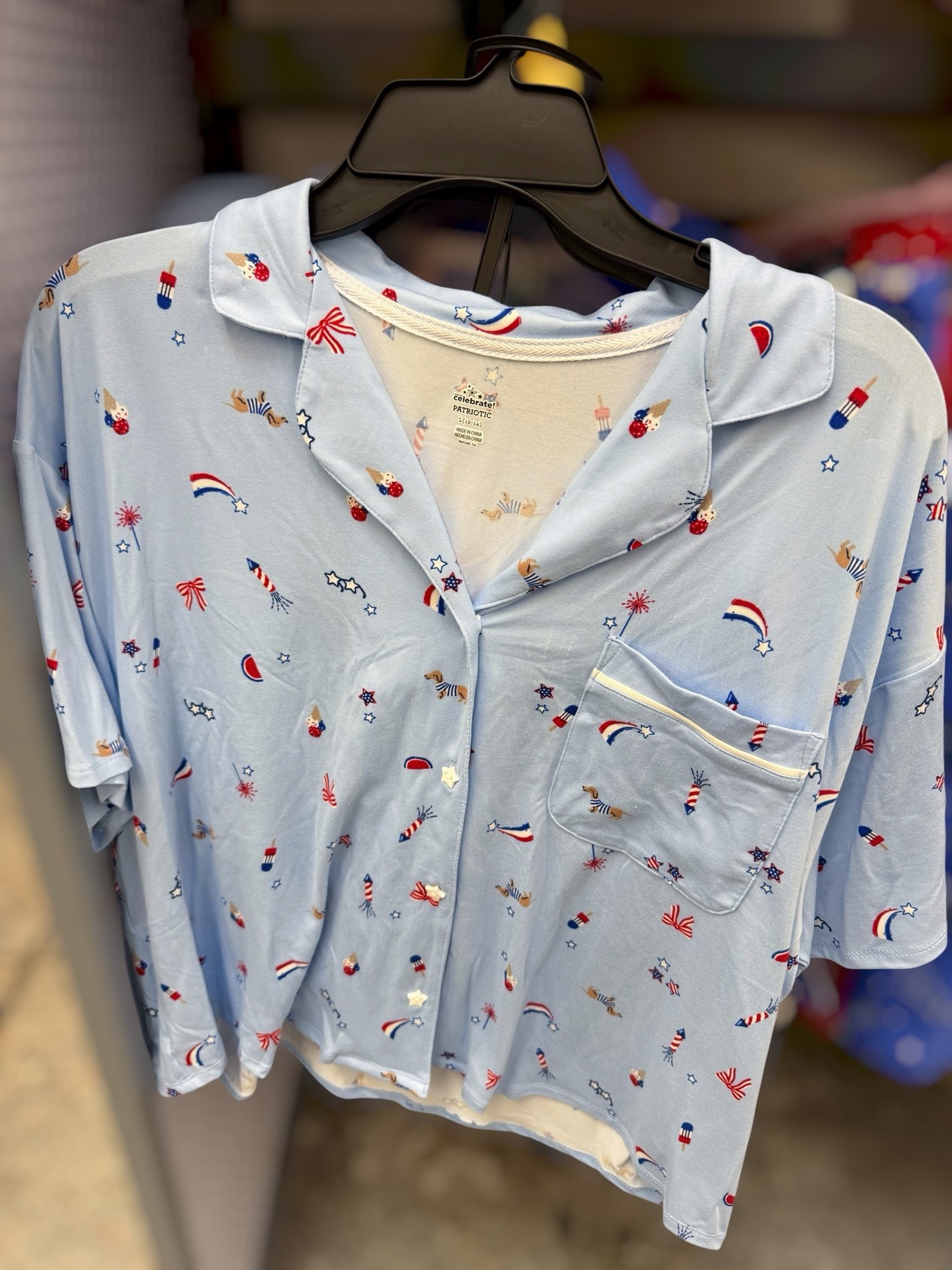 Patriotic Pajamas Under $17 🇺🇸✨

These Way to Celebrate patriotic pajamas are the cutest Walmart find for summer! Featuring playful red, white, and blue prints with fireworks, popsicles, stars, watermelons, and adorable dachshunds, these comfy sets are perfect for Fourth of July celebrations, lake weekends, beach trips, and cozy summer nights. ❤️🤍💙

Available in multiple styles and colors, these affordable pajama separates make a fun matching moment for the holiday weekend without breaking the budget. At under $17, they’re an easy add-to-cart! 🎆🐶🍉

#walmartfinds #patrioticpajamas #fourthofjulystyle #walmartfashion #summerpajamas #redwhiteandblue #affordablefashion #holidaystyle

patriotic pajamas, Fourth of July pajamas, red white and blue outfit, summer sleepwear, Walmart finds, patriotic loungewear, dachshund print pajamas, holiday weekend outfit, affordable pajama set, patriotic fashion, cute summer pajamas, fireworks print sleepwear 🇺🇸✨🐶🍉

#LTKOver40 #LTKSeasonal #LTKmomlife