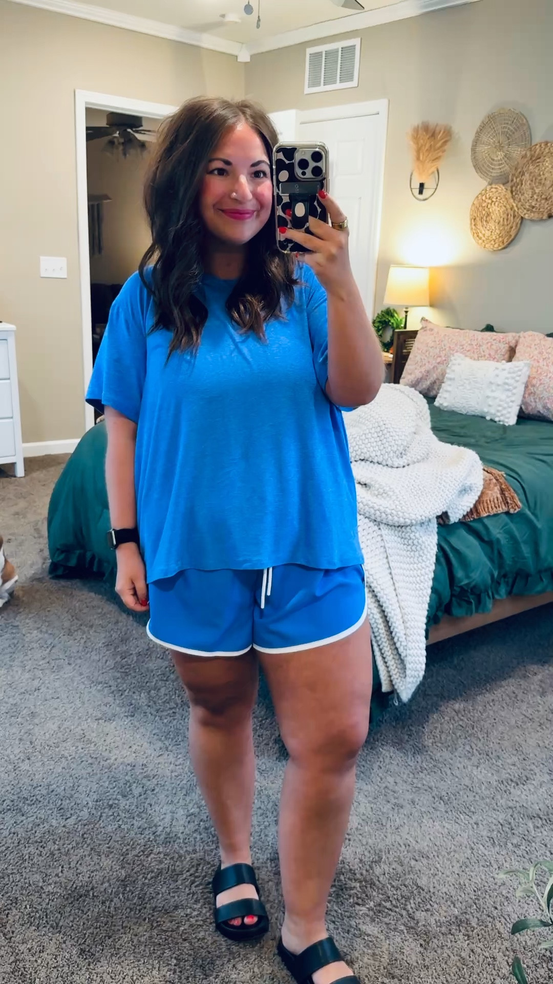 Casual + comfy for spring but still cute 🙌 Walmart has been coming through lately with these easy pieces you’ll reach for on repeat!

sandals: sold out, but linking similar options below!
shorts: fit oversized // wearing an XL
tee: fits true to size // wearing a large 

 

#LTKootd #LTKMidsize