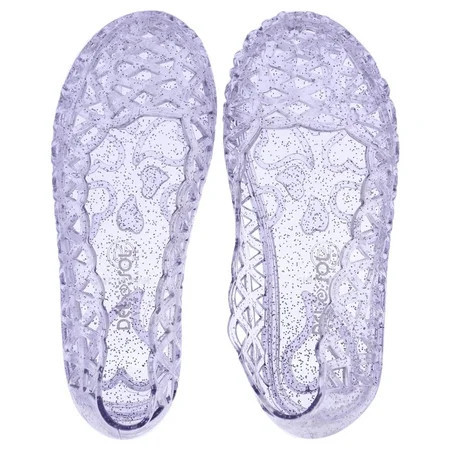 Del Sol Color-Changing Jelly Shoes - Princess Slipper - Changes Color from Clear to Purple in The Sun - Sturdy and Stylish Made from USA Certified PVC - Kids 10 | Walmart (US)