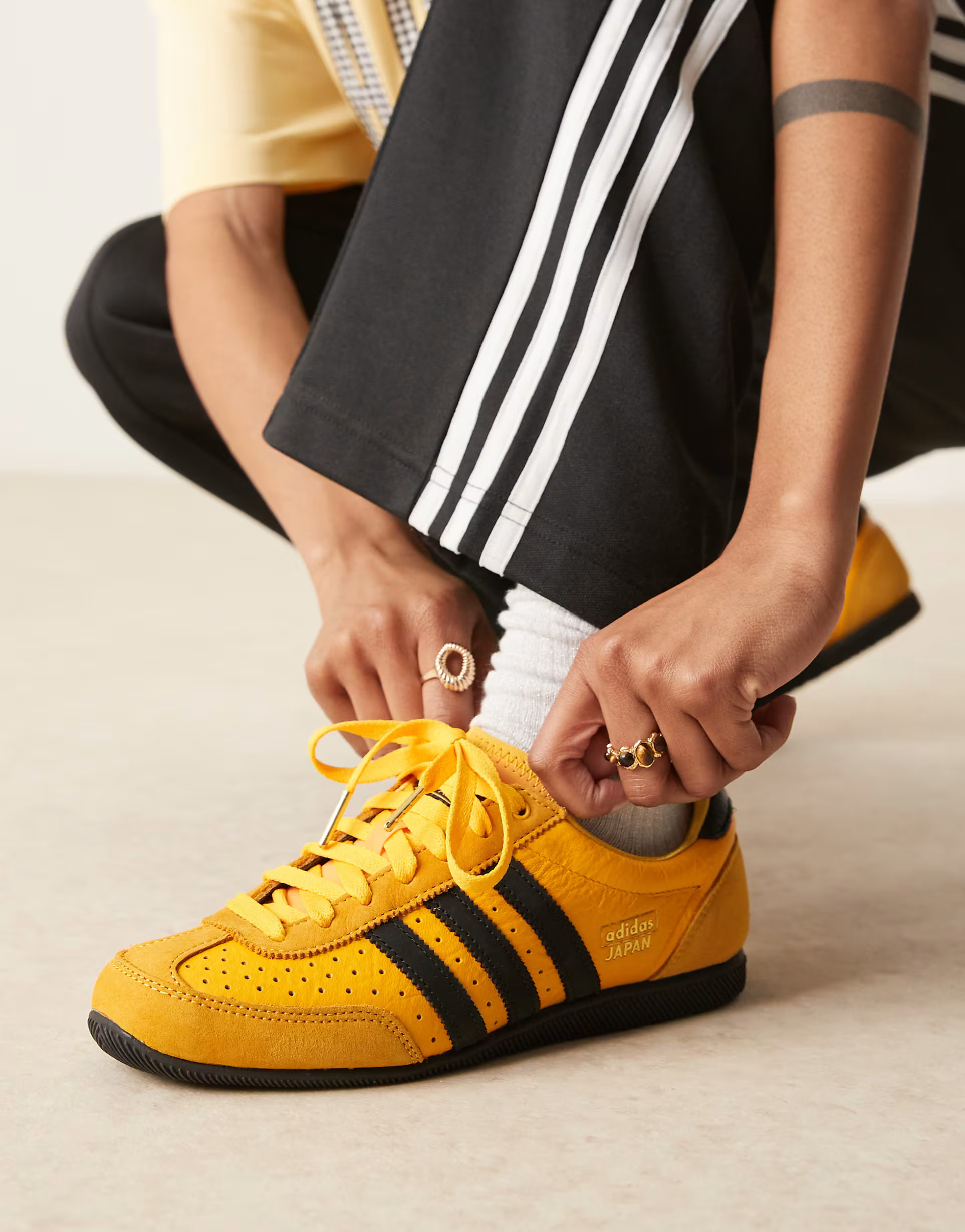 adidas Originals Japan trainers in yellow and black | ASOS | ASOS (Global)