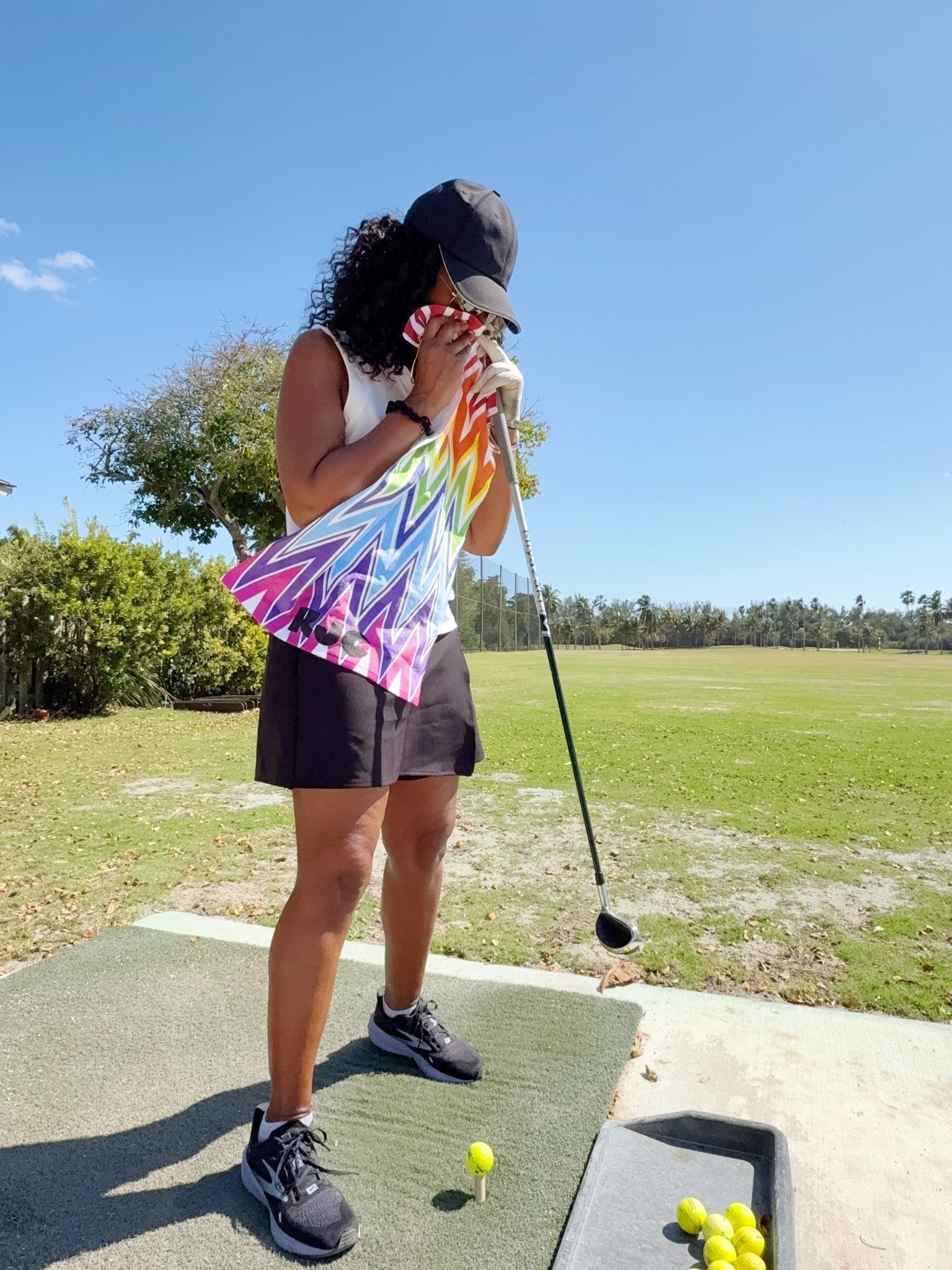 Hit some balls today. My monogrammed gold towel from Effie’s Paper came in handy.

#LTKdayinmylife #LTKActive #LTKfitnessgoals
