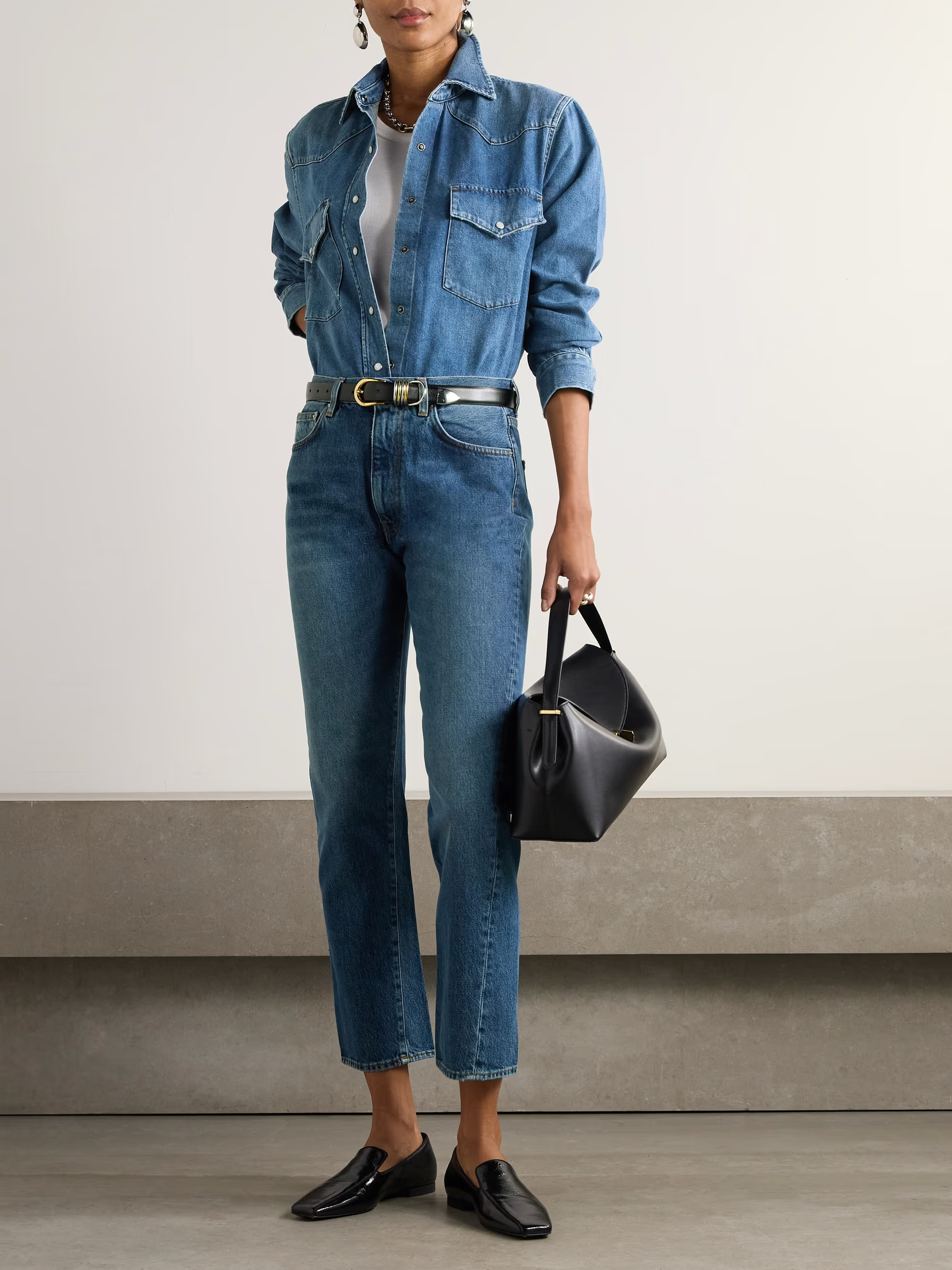 Original high-rise straight-leg jeans | NET-A-PORTER (UK & EU)