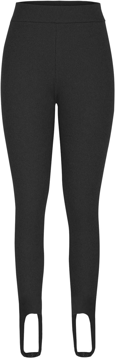 Stirrup Leggings for Women Slim Fit High Waisted Yoga Pants Tummy Control Compression Gym Workout... | Amazon (US)