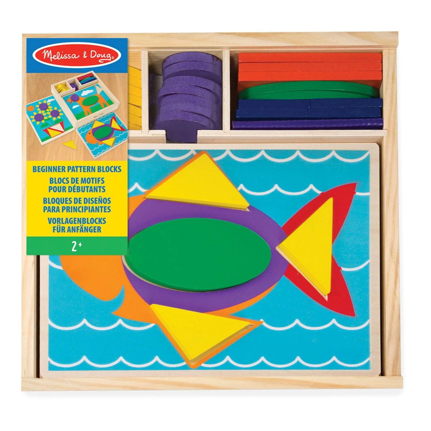 Melissa & Doug Beginner Pattern Blocks | Walmart (CA)