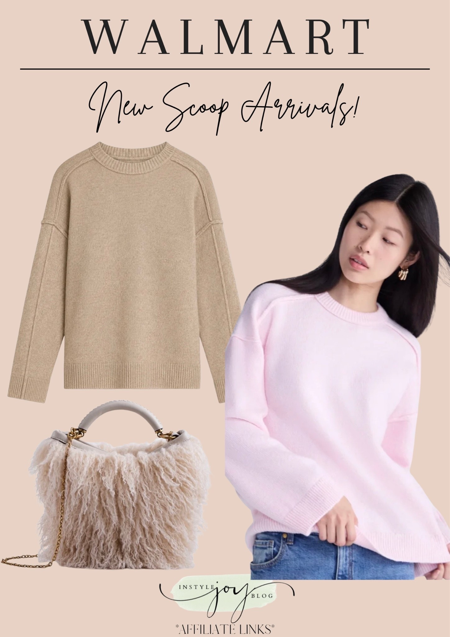 Walmart✨ Scoop Women's Crewneck Seam Sweater, Sizes XS-XXL

#LTKxWalmart #LTKOver40 #LTKSeasonal