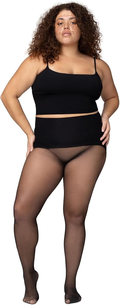 NOOSH PLAY Lightweight Seamless Tights | Sheer, Breathable Design with No Center Seam | Amazon (US)