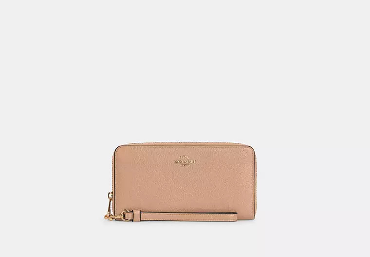 Long Zip Around Wallet | Coach Outlet US