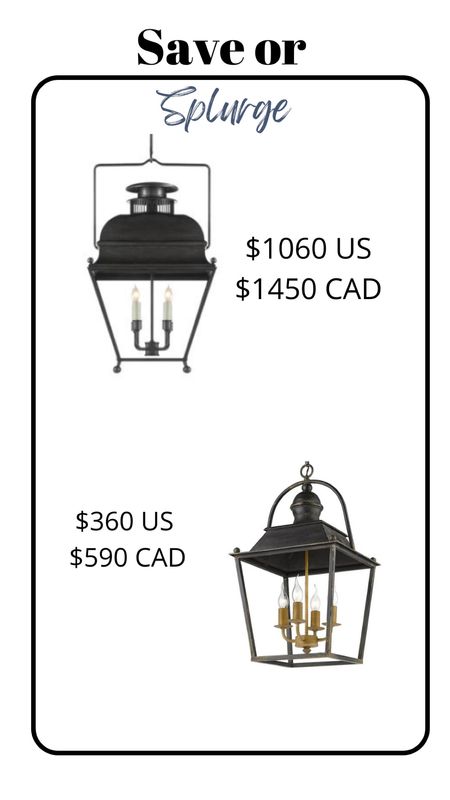 I love this lantern but it’s pricey!  I found this similar one for much less to get the look! 

#LTKhome