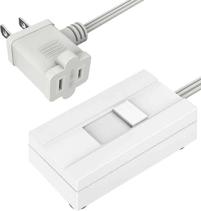 TOPGREENER Table-Top Plug in Dimmer for Table or Floor Lamps, Slide Control, Works with 360 Watt ... | Amazon (US)
