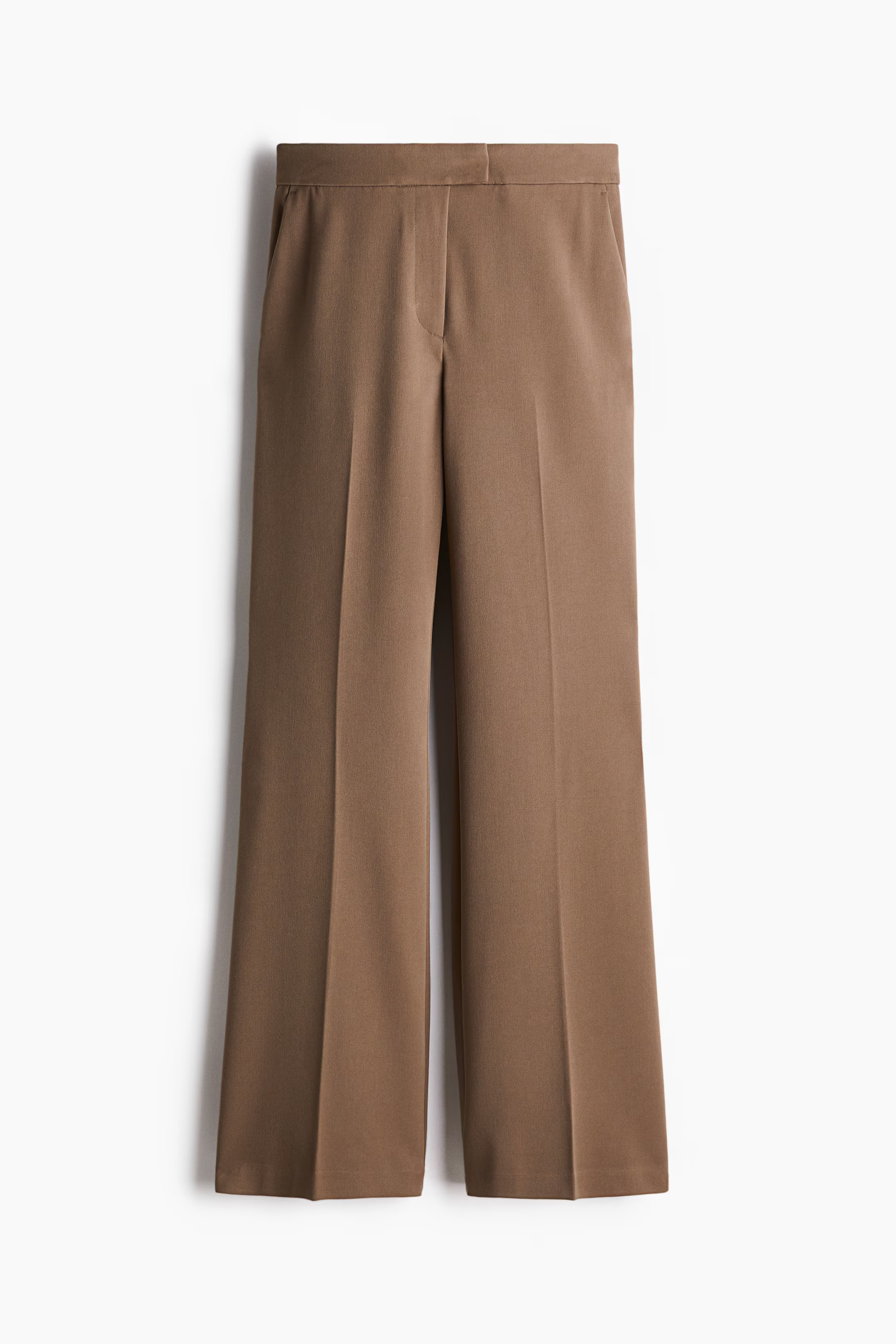 Bootcut trousers - Brown - Ladies | H&M GB | H&M (UK, MY, IN, SG, PH, TW, HK)