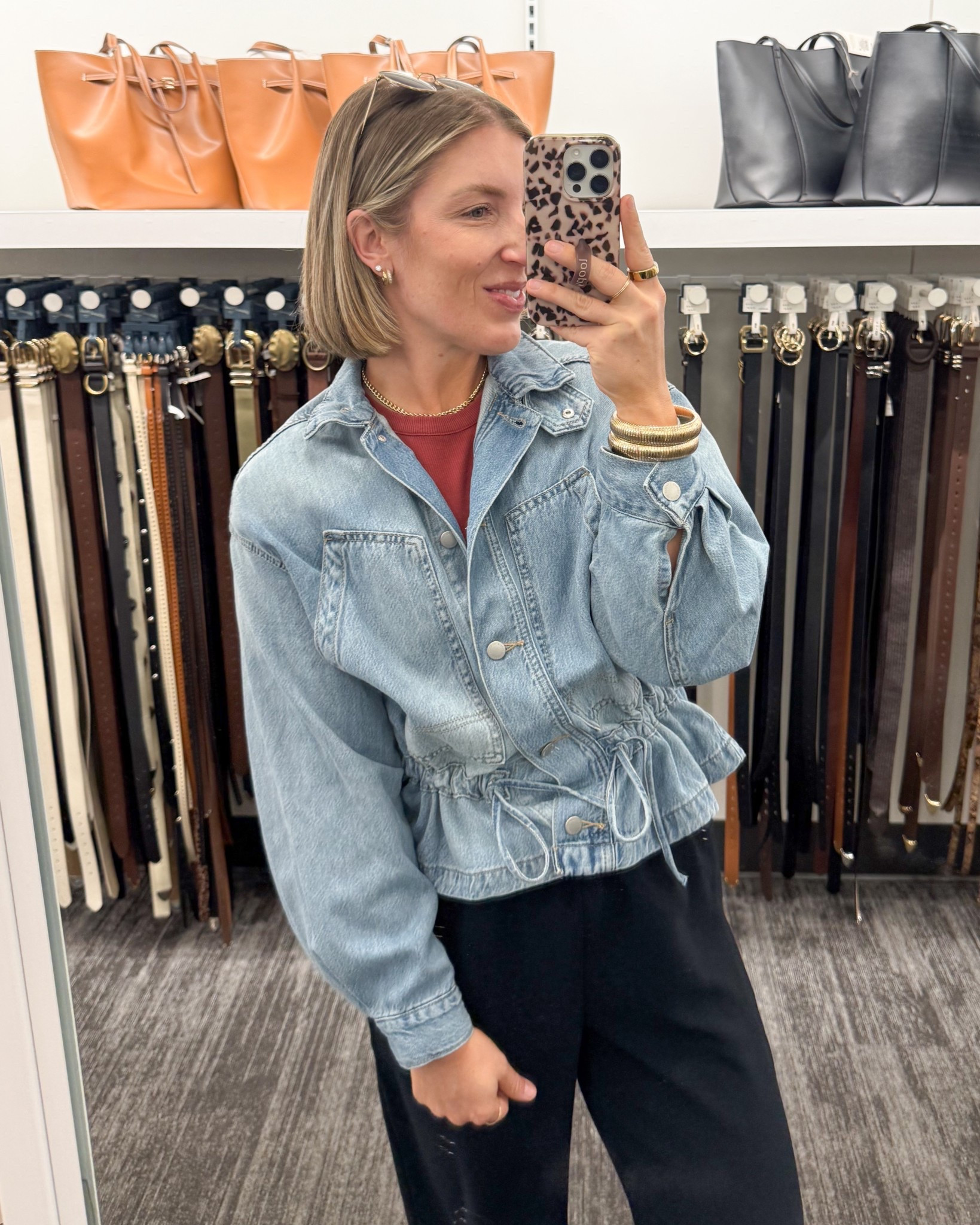 If the Madewell Jacket isn’t in your budget - this one is 💥 $38 right now 💥 and so flattering!!! Thin, winch-able and perfect for Spring!!!

#LTKSaleAlert #LTKdayinmylife #LTKmomlife