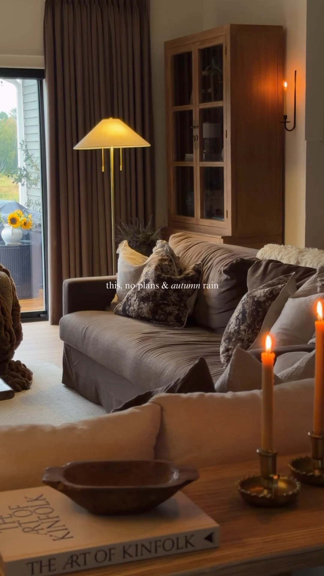 the overhead light could never… give me every lamp on, candles lit, rain outside… and I’m exactly where I want to be. 🥰

#LTKfall #LTKhome #LTKsale
