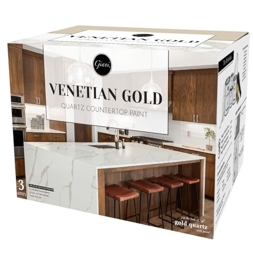 Giani Quartz Easy Epoxy Countertop Paint Kit (Venetian Gold) | Amazon (US)