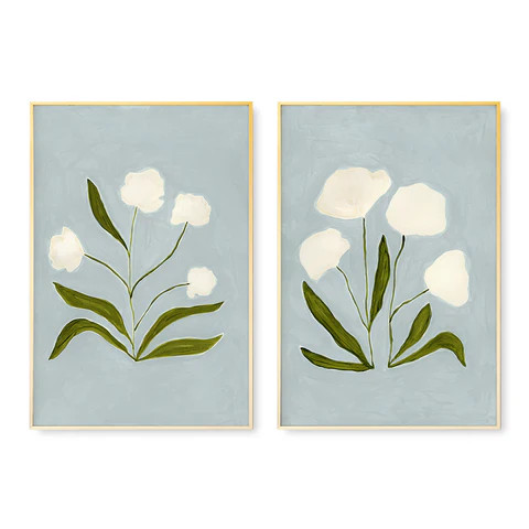 Freshly Picked Pair No. 2 by Haley Knighten | Urban Garden Prints