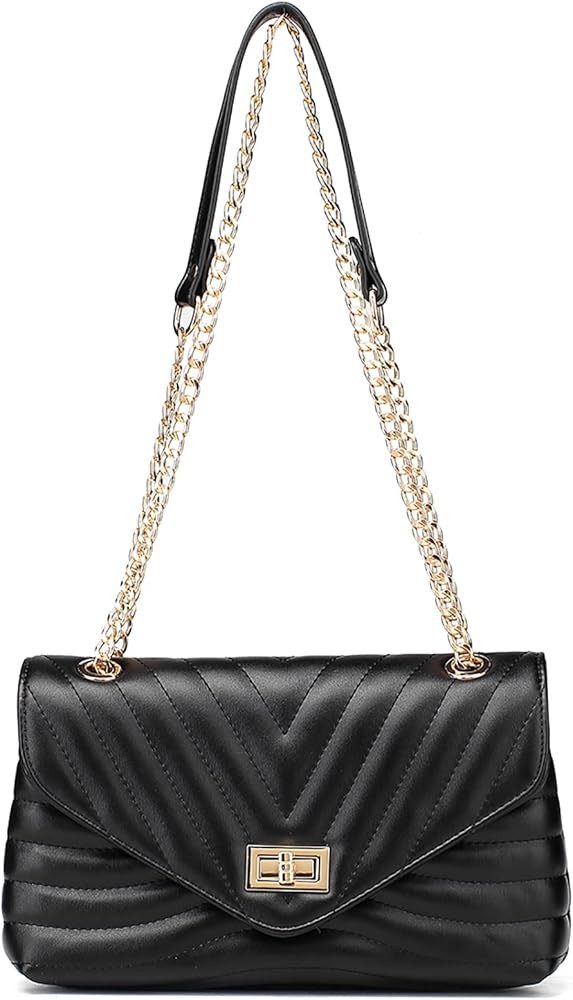 ANT EXPEDITION Small Quilted Shoulder Purses and Handbags for Women Crossbody Bags with Sliding G... | Amazon (US)