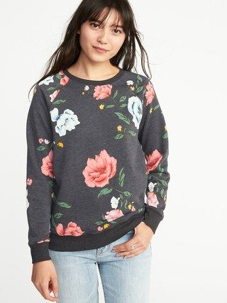 Relaxed French Terry Sweatshirt for Women | Old Navy US