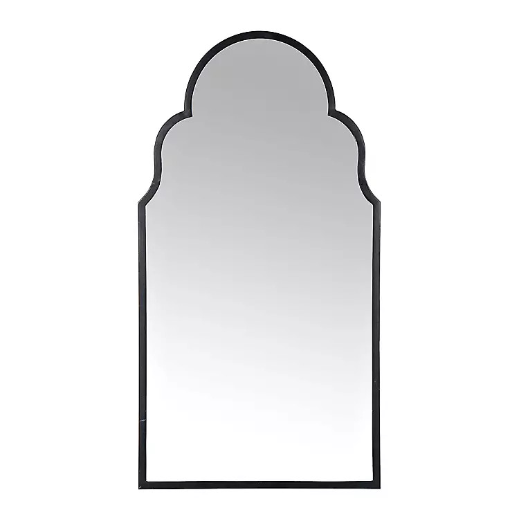 Maria Metal Black Arch Wall Mirror | Kirkland's Home