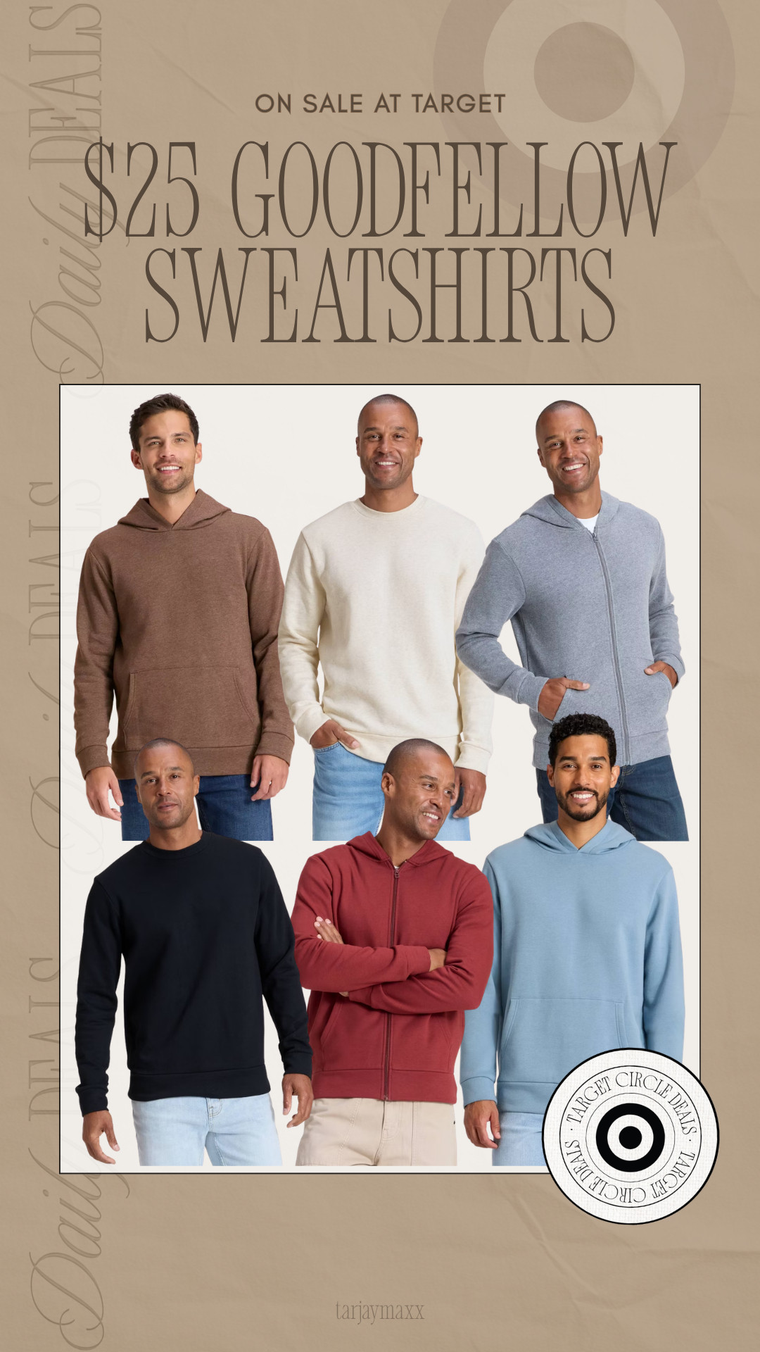 Goodfellow sweatshirts are $25 at target & these are amazing quality for any man in your life! Perfect as an easter basket stuffer.
spring outfits 2026, easter dress women, easter outfits women, date night outfits, easter basket ideas, vacation outfits beach, spring dresses, plus size fashion, work outfits, country concert outfits, menswear, goodfellow, sweatshirts, casual outfits, everyday basics, target finds 

 #LTKgrwm #LTKootd