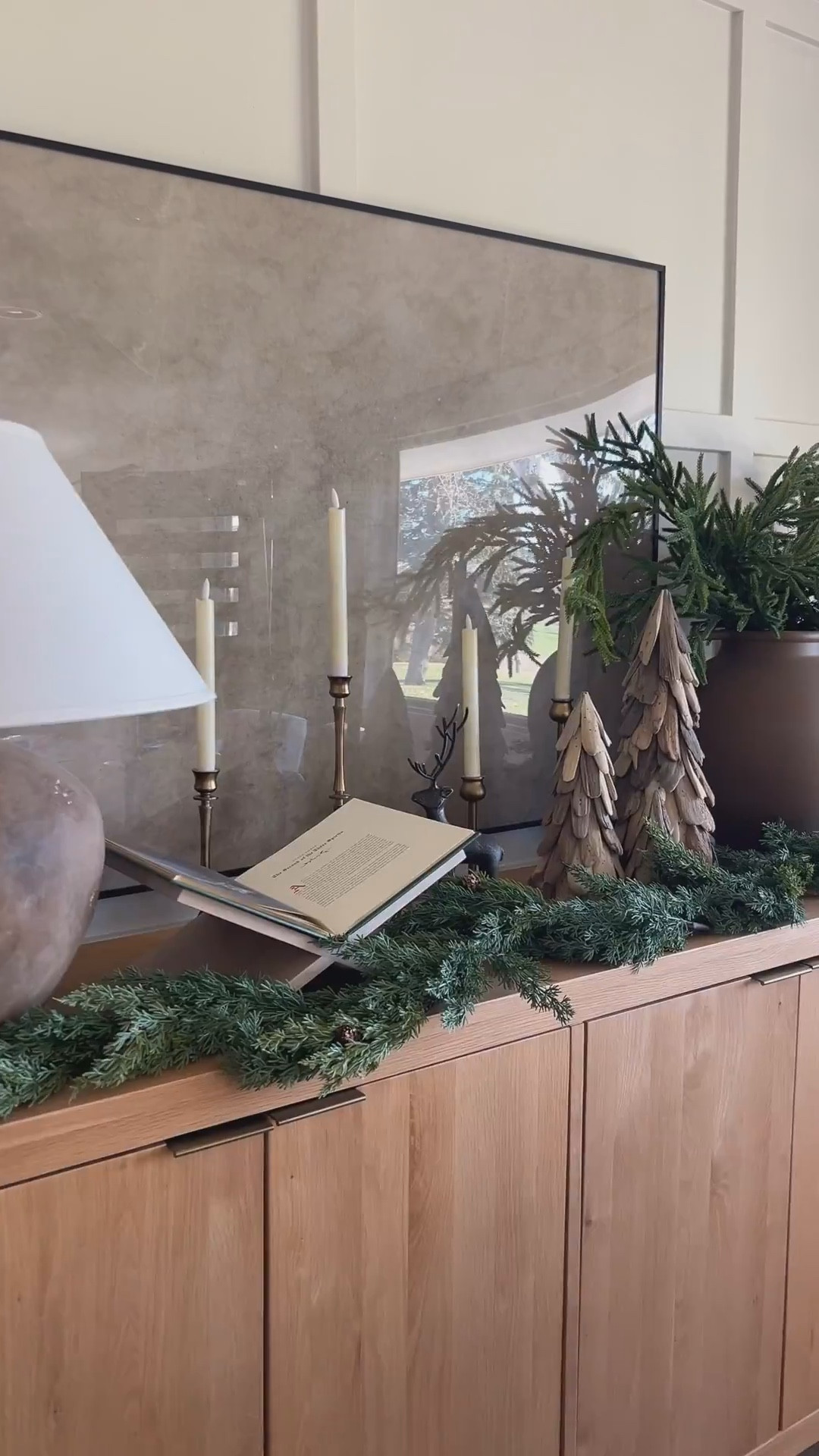 Console table Christmas decor 

#LTKSeasonal #LTKHoliday #LTKHome