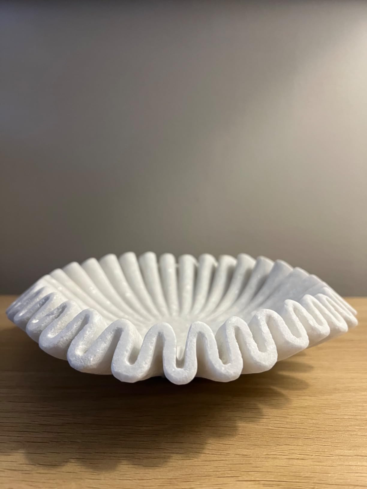 Marble Bowl Fruit Bowl, Stone Bowl Decorative Bowl Decorative Trays Marble Fruit Bowl Marble Ruff... | Amazon (US)