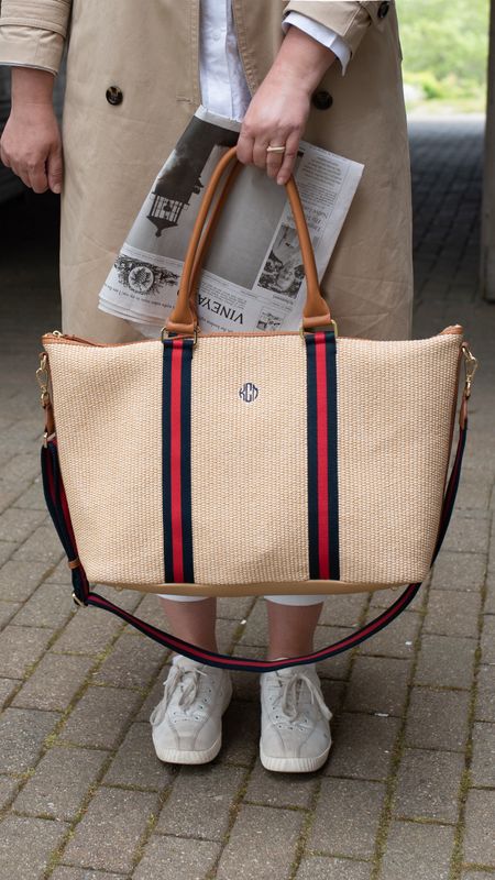 My summer weekender bags are on sale now! I love these for the warmer months. The raffia twill is durable and I love the ribbon and leather detail. Customize with a monogram.

#LTKItBag #LTKTravel #LTKSaleAlert