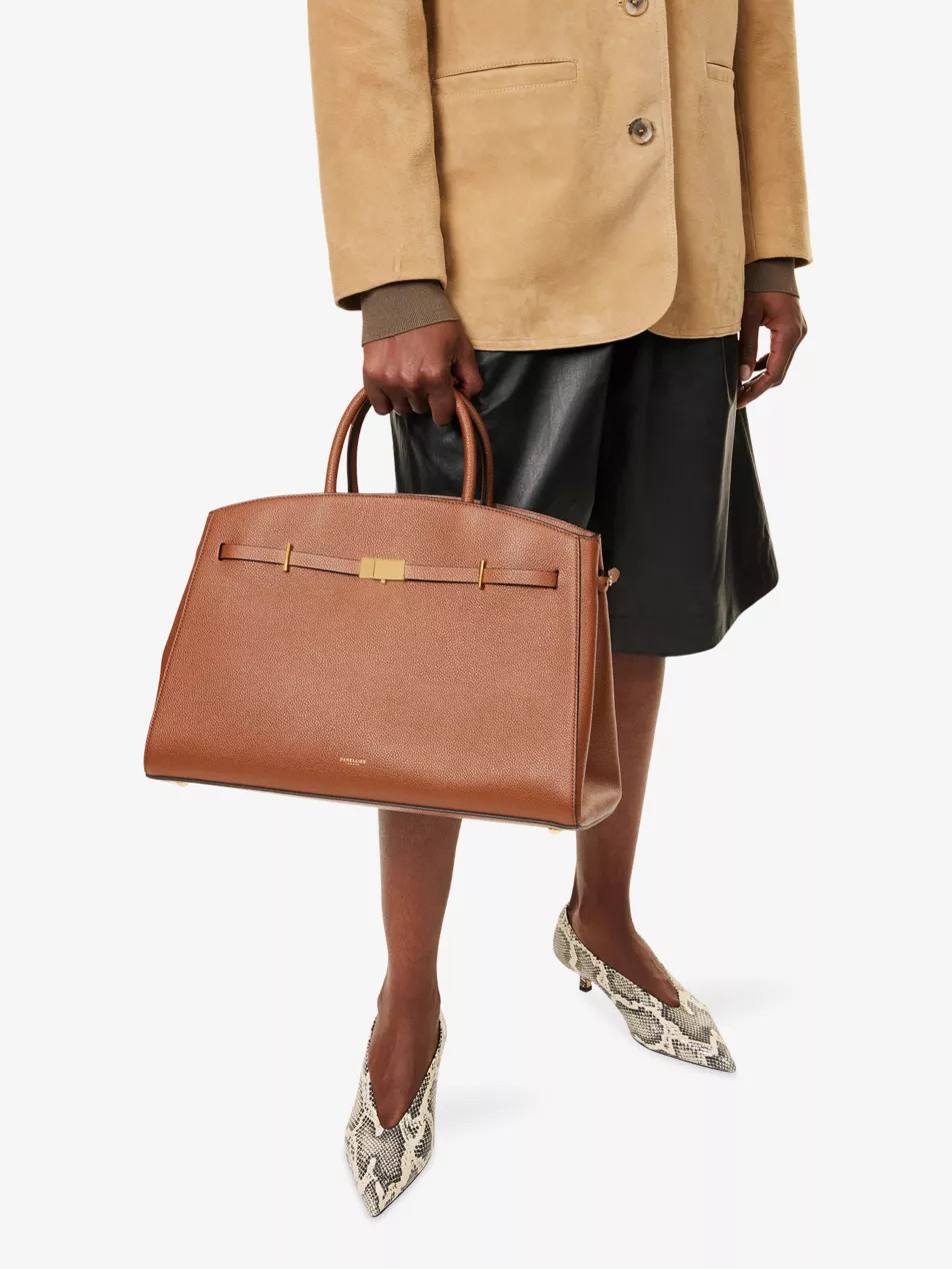 The Hudson Leather Tote Bag | Selfridges