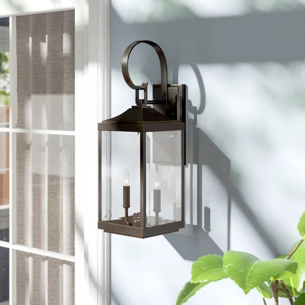 Charleston 2-Light Outdoor Wall Lantern | Wayfair North America