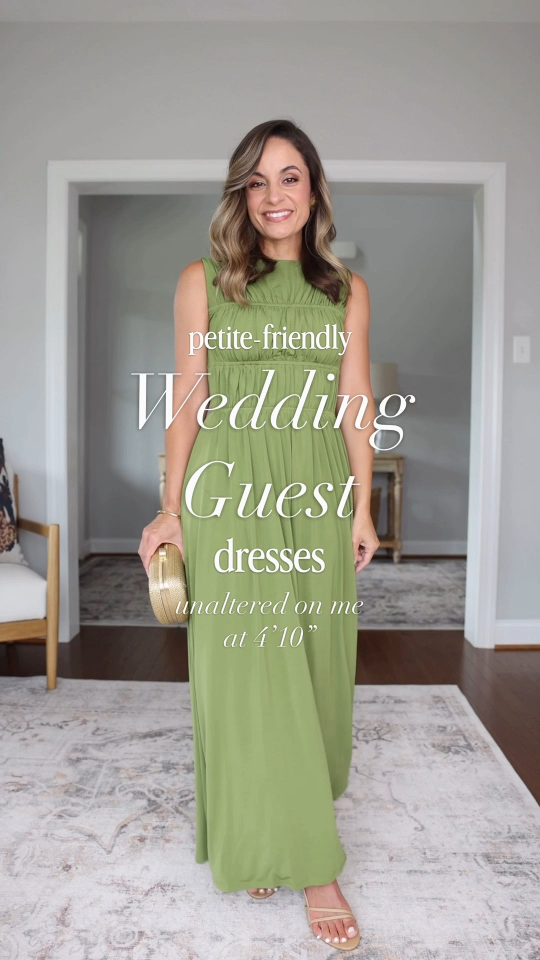 Petite-friendly wedding guest dresses for late summer to early fall. No hem dresses for petites! 

Green dress (Tuckernuck): xxs 
Dark blue dress (Nordstrom): xs 
Light blue dress (Anthropologie): petite xxs

#LTKPetite