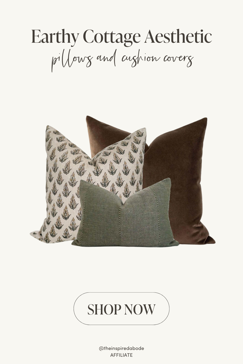 Layered neutrals done right – this pillow set pulls together warm tones for that elevated, lived-in look that we love about earthy cottage spaces! 

We also added two other alternatives that we loved :) 

 #LTKSeasonal #LTKHome