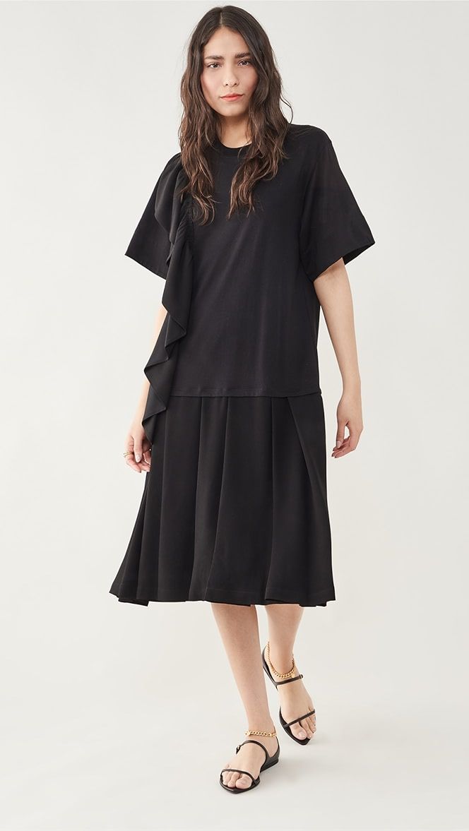 Ruffle Combo Dress | Shopbop