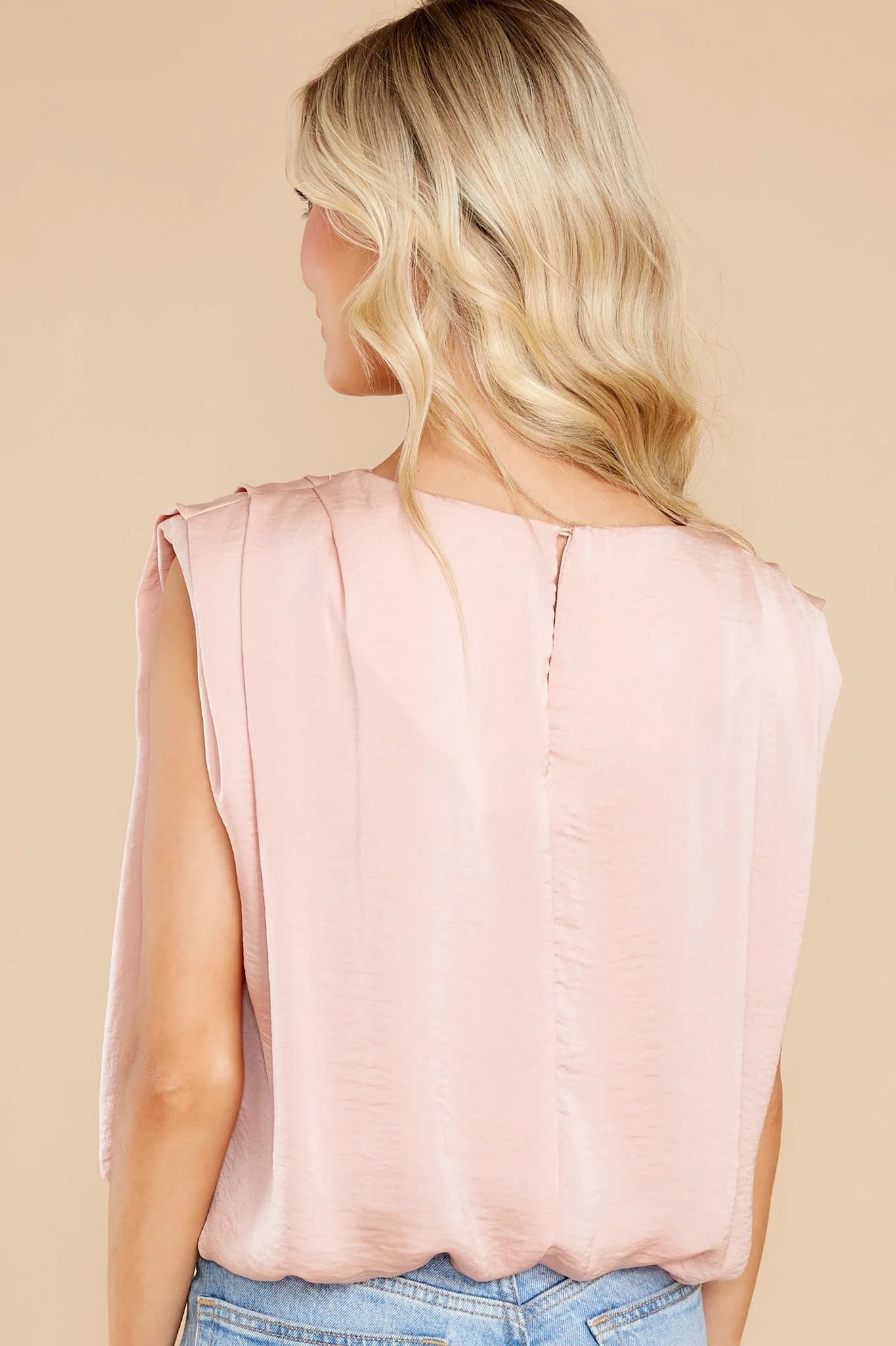 It's So Simple Light Pink Top | Red Dress 