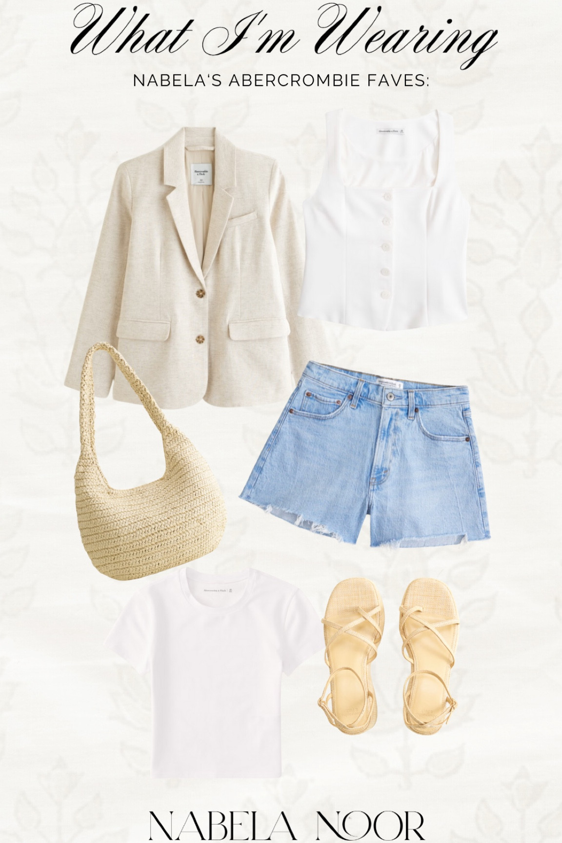 A styled look from my recent Abercrombie phase! 🤍

#LTKWorkwear #LTKMidsize