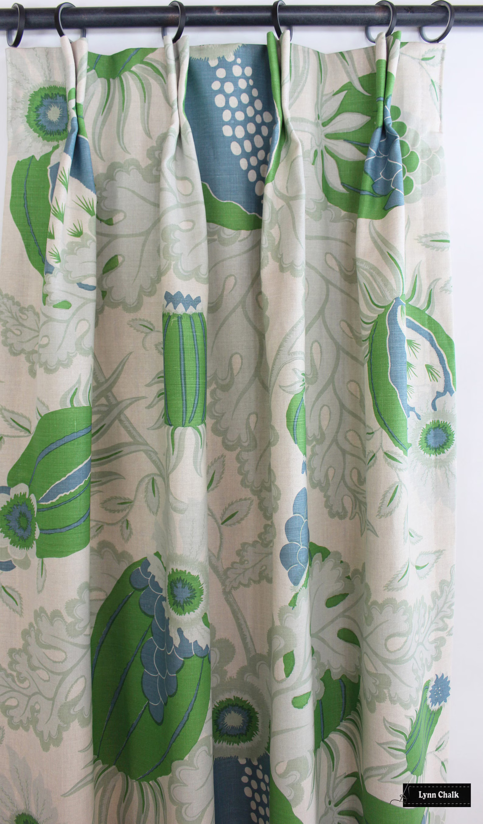 Christopher Farr Carnival Custom Roman Shades shown in Pale | Etsy | Etsy (US)