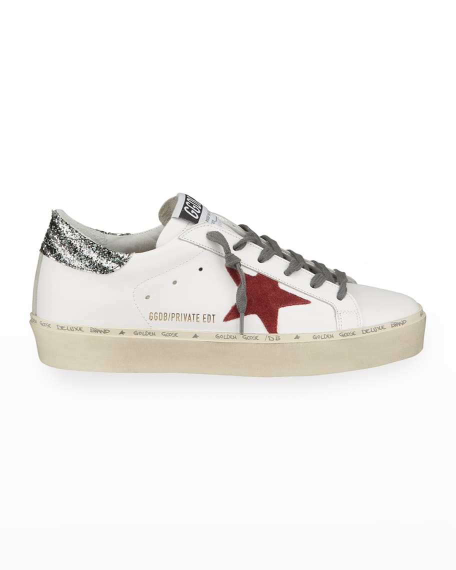 Hi-Star Glitter Low-Top Sneakers | Neiman Marcus