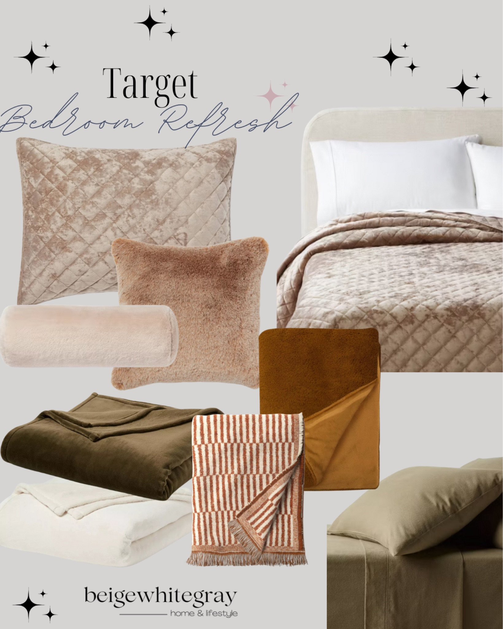 #ad I’m so excited that @target asked me to partner with them to share some beautiful new home décor and furniture to refresh your home! Shop these new cozy throw blankets and pillows for your next refresh. #TargetPartner #target #targetstyle

#LTKSaleAlert #LTKHome #LTKFindsUnder100