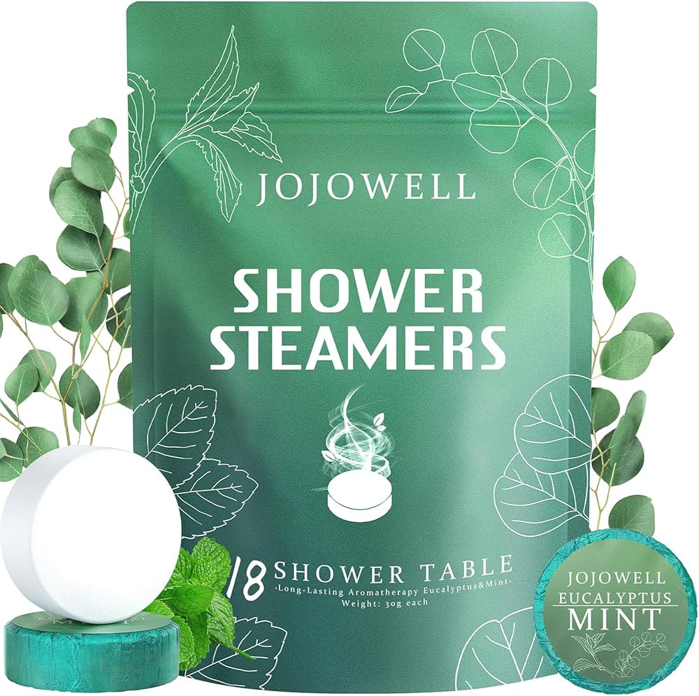 Shower Steamers Aromatherapy - 18 Pack Shower Bombs Birthday Gifts for Women, Mom, Organic with E... | Amazon (US)