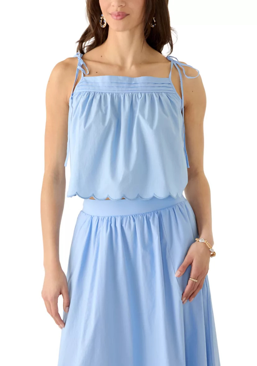 Women's Tie Shoulder Tank Top | Belk