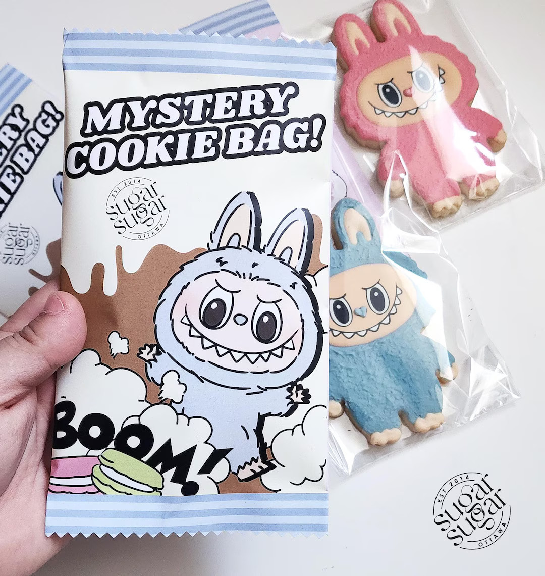 Labubu Mystery/blind Cookie/treat Bag Digital Complete Set - Etsy | Etsy (US)