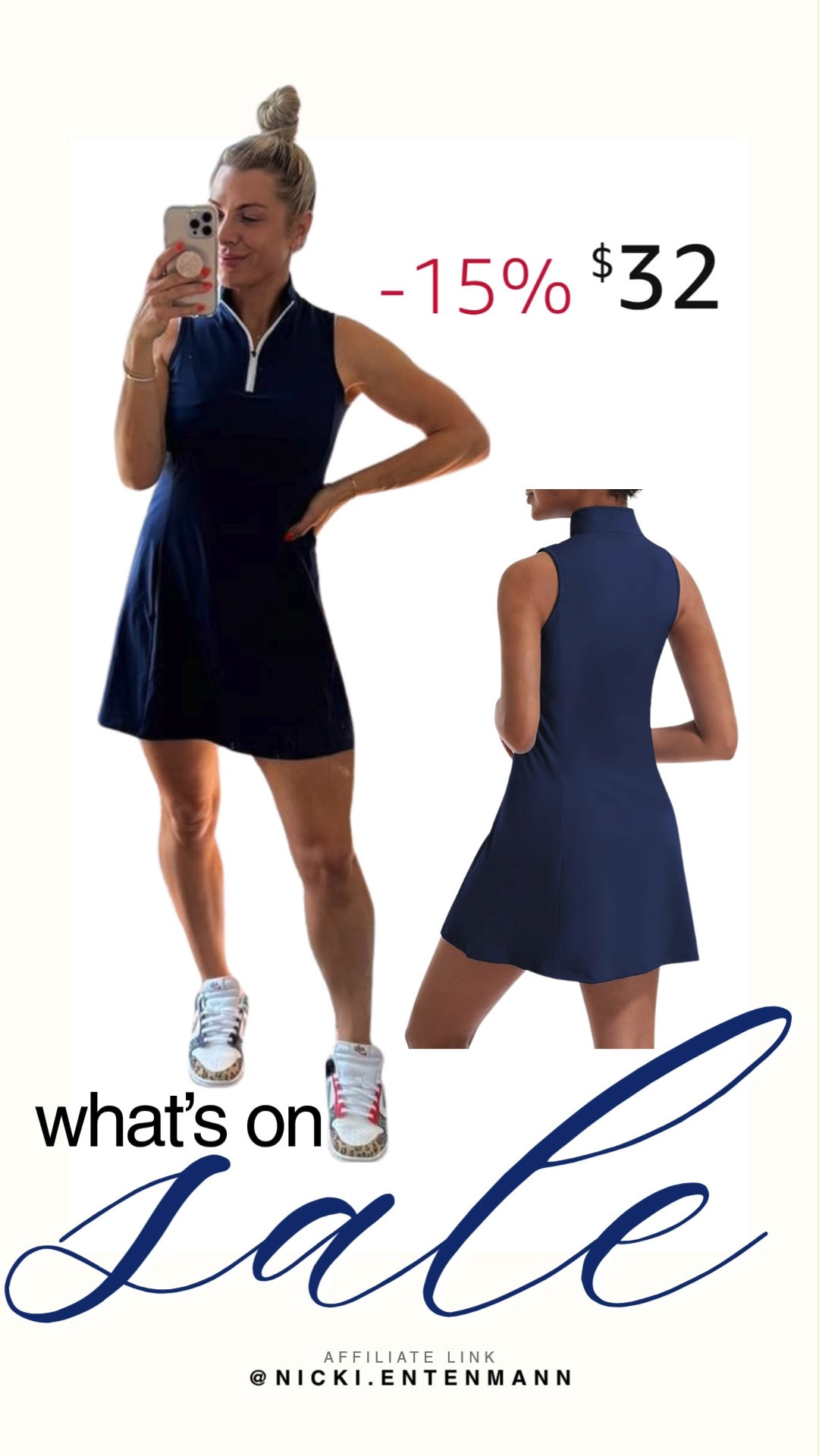 Tennis Golf Dresses with built in shorts and pockets bring sporty ease and sleek style to workouts or casual days. Sleeveless design keeps movement free while comfort stays chic. 🎾👗✨  

#TennisDress #GolfDress #AthleticWear #WorkoutDress #Sportswear #ActiveStyle #AmazonFinds #ComfortChic #StyleEssentials #FitnessFashion 

 #LTKootd #LTKActive #LTKSaleAlert