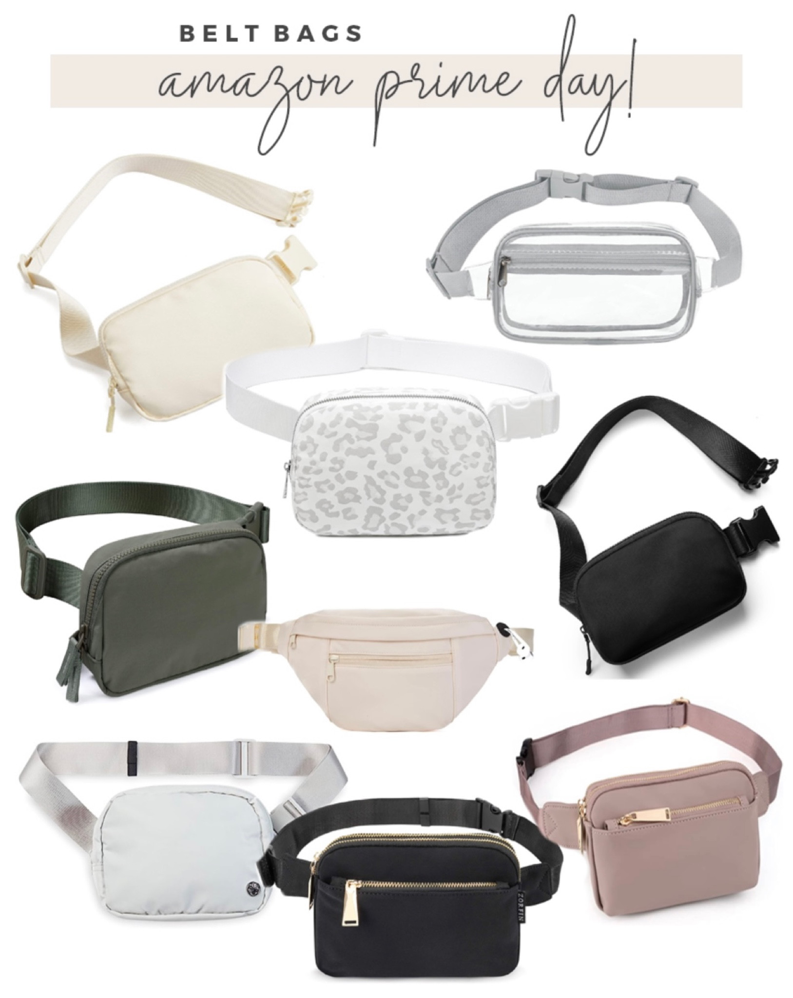 VOROLO Clear Waist Pack for … curated on LTK